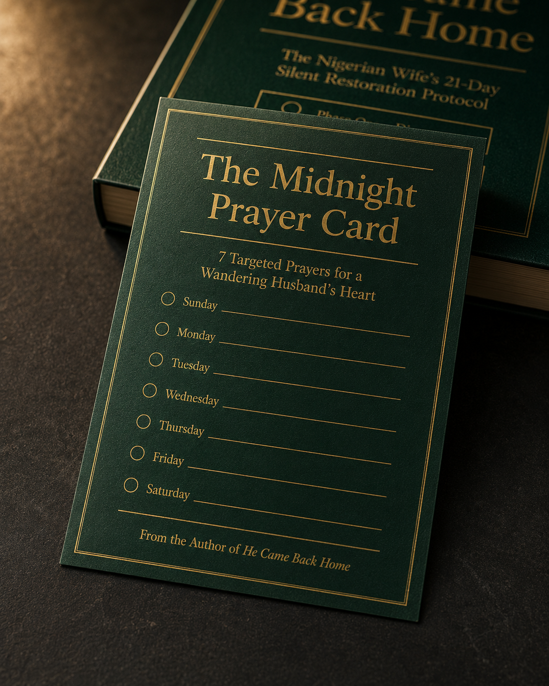 Bonus 1 — The Midnight Prayer Card