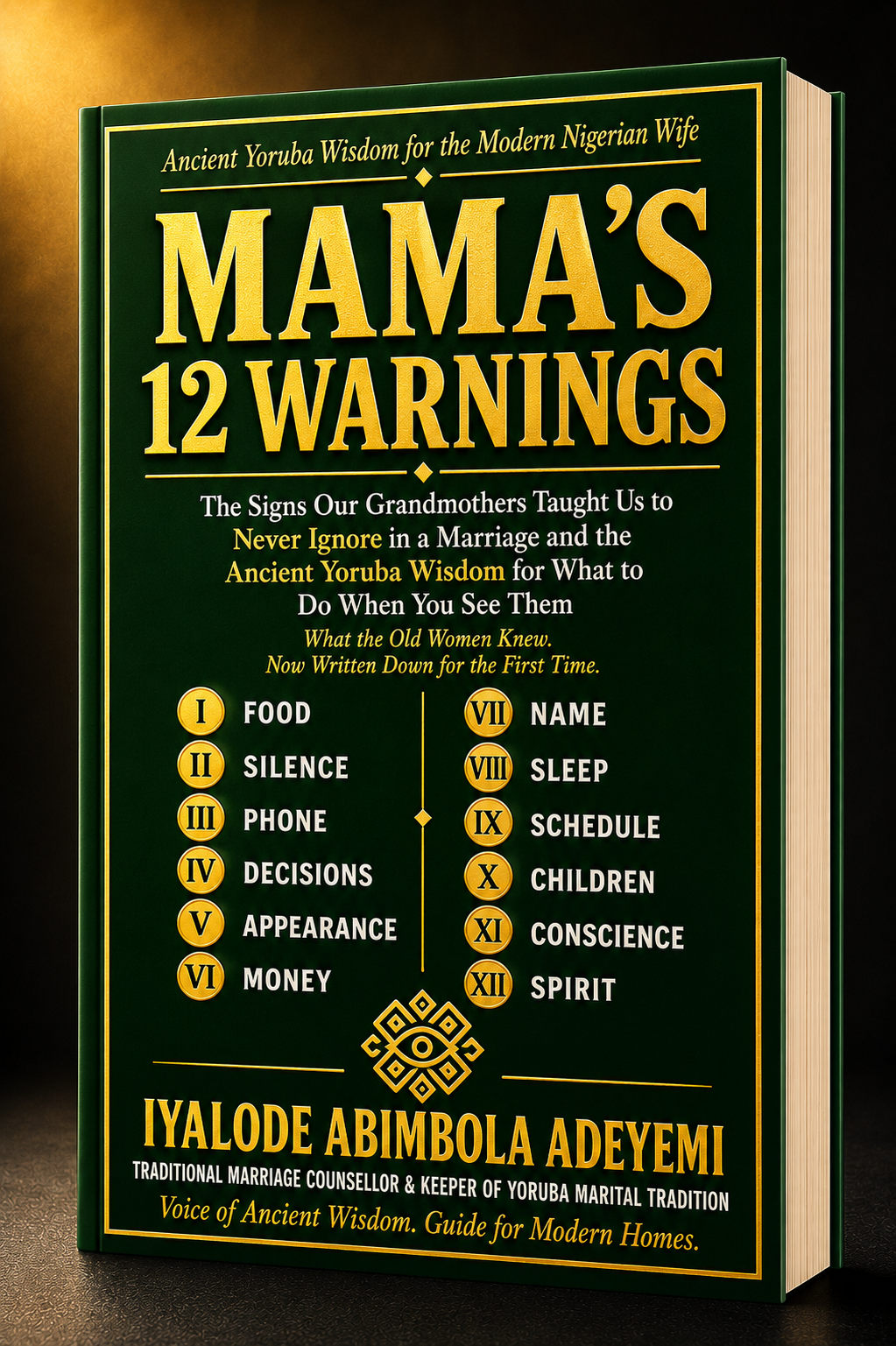 Bonus 2 — Mama's 12 Warnings
